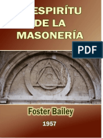 El Espiritu de La Masoneria