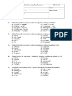 Ejercicios Cambios Unidades