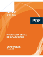 Diretrizes do Programa Senac de Gratuidade