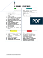 Actividad 1 - Tutorias - El Valor de Lo Que Tengo