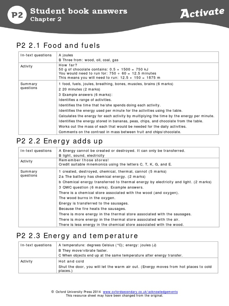 Igcse Physics End Of Chapter Answers