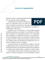 Sesión 1 - La Importancia de La Negociación