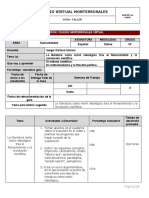 Guía Taller 14 Mod 2 Español Décimo Grado