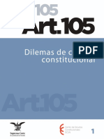 Dilemas de Control Constitucional