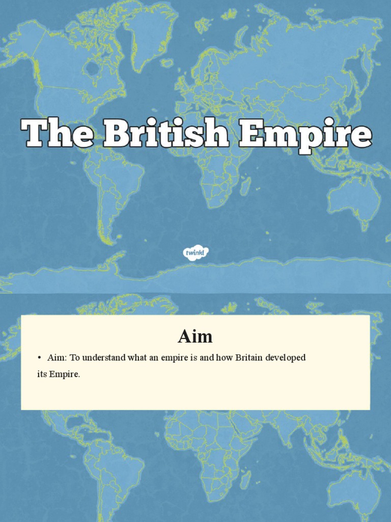 The British Empire Information Pdf British Empire Slavery