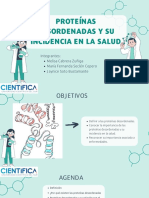 Proteínas Desordenadas y Su Incidencia en La Salud