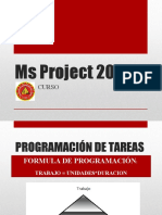 Programacion de Tareas MS Project2010