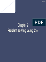 Chapter 02 - Problem Solving Using CPP