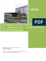 Dossier Habilidades Comunicativas I 2021 3