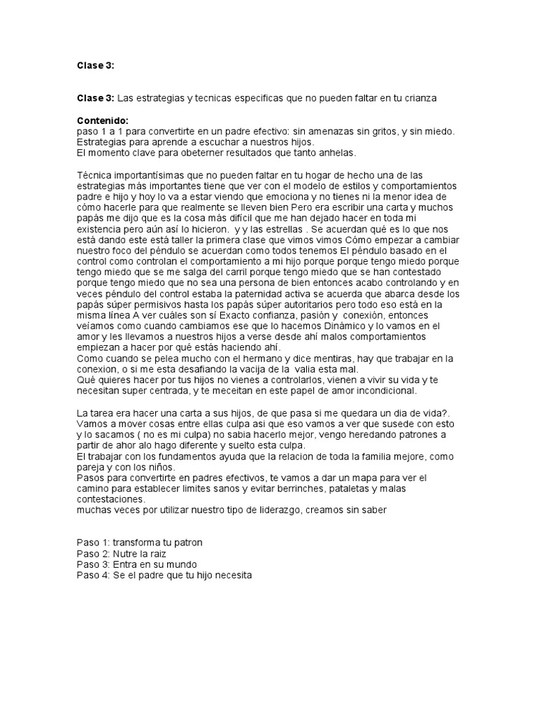 Clase 3 Paternidad Pdf