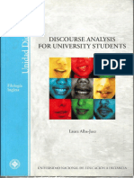 Discourse Analysis For University Studen