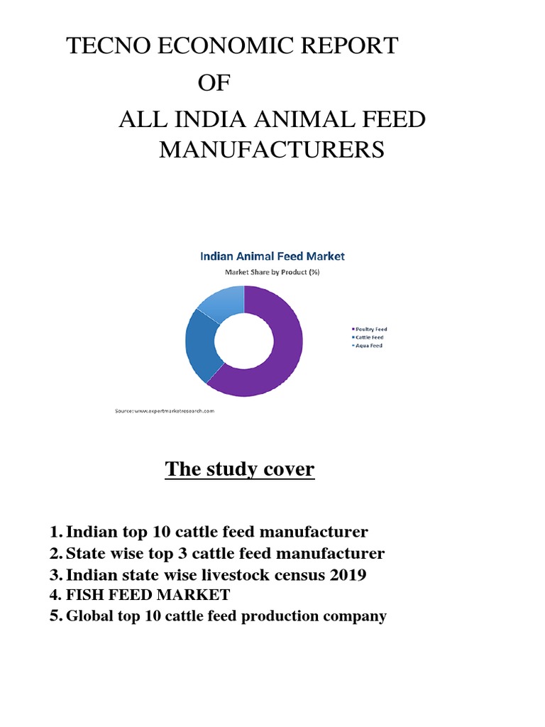 Top Cattle Feed Manufacturers in India | PDF | Cattle | Animals And Humans