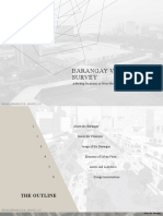 Urban Form Survey of Barangay 719