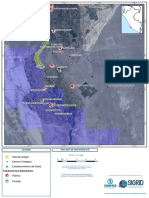 Plano de Zona de Riesgo Sismo e Inundaciones - Ocucaje