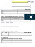 F181 AC5 Proficiency Testing EQA Provider ISO IEC 17043 Application Form