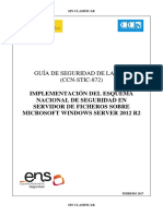 CCN-STIC-872 Implementación Del ENS en Servidor de Ficheros Sobre Windows Server 2012 R2