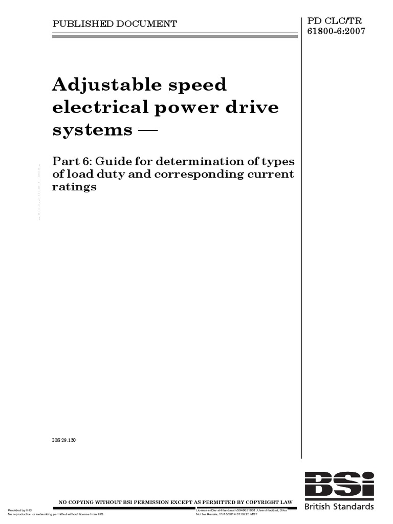 Adjustable Speed Electrical Power Drive Systems PDF Temperature