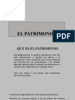 2. EL PATRIMONIO Y DERECHOS REALES