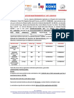 Contrato MT-1536-RV3 Comercializadora 2014, C.A. Tiendas IVOO Caracas