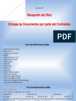 Clase 15 - Recep Obra Entrega Doc Por Contratista