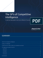 The 5ps of Competitive Intelligence