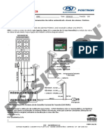 2019-01-199 - Acionamentos Dos Vidros Automatizado Através Dos Alarmes Pósitron, Ford Ranger 2009