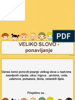 Veliko Slovo - Ponavljanje