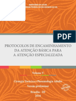 Protocolo Encaminhamento Cirurgia-Toracica - Pneumologia TSRS