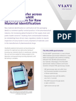 Method Transfer Across Multiple Micronir Spectrometers Raw Material Identifica Application Notes en