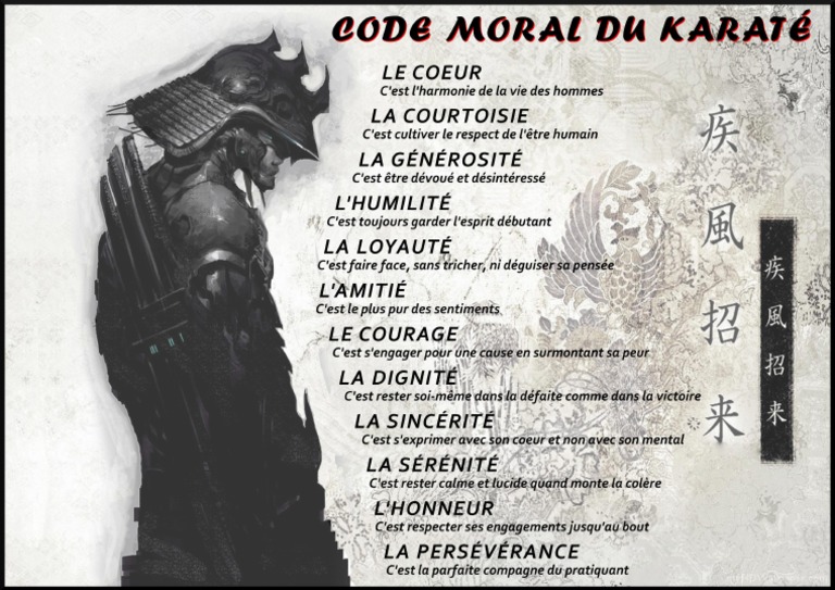 Code Moral Karate | PDF