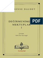 Alphonse Daudet - Degirmenimden Mektuplar I