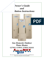AQUAMAX - Gas Water Heater (En)
