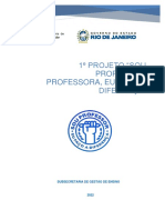 1o Projeto 'Sou Professor, eu faço a diferença