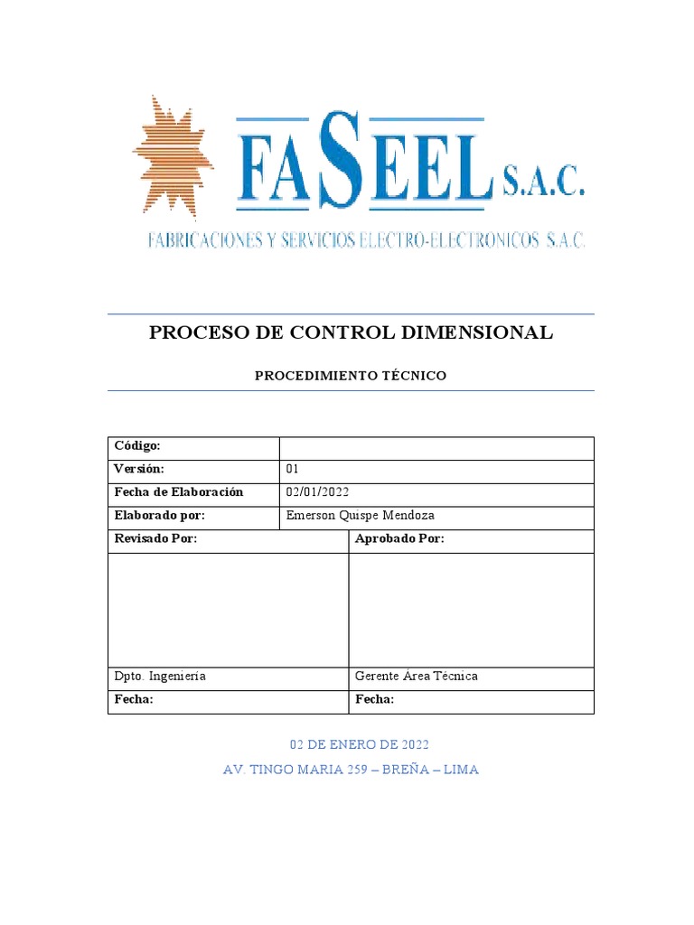 Control Dimensional en Piezas Mecánicas | PDF | Tolerancia de ...