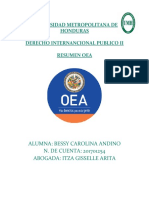 OEA promueve la democracia y solución de problemas