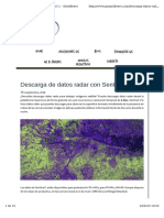 Descarga de Datos Radar Con Sentinel 1