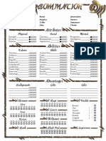 WtA Abomination Sheet