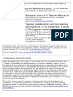 Teacher Collaboration - 2013