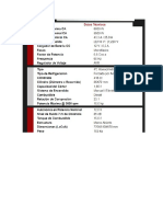 Ficha Tecnica Planta Electriva