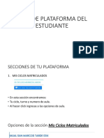 Guía de Plataforma Del Estudiante