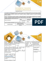 Guía y Rúbrica de Evaluación - Fase I Reconocimiento