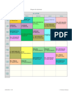 Horario Secundaria