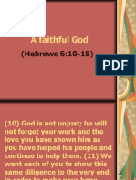 A Faithful God