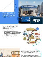 Sistema de Transporte Terrestre en Mexico