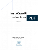 InstaCrawlR Instructions