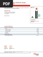 35mm² PVC Cable Specifications and Ratings | PDF | Insulator ...