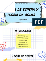 Linea de Espera y Teoria de Colas - Toma de Decisiones