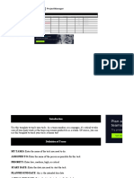 ProjectManager Task Tracking Template ND
