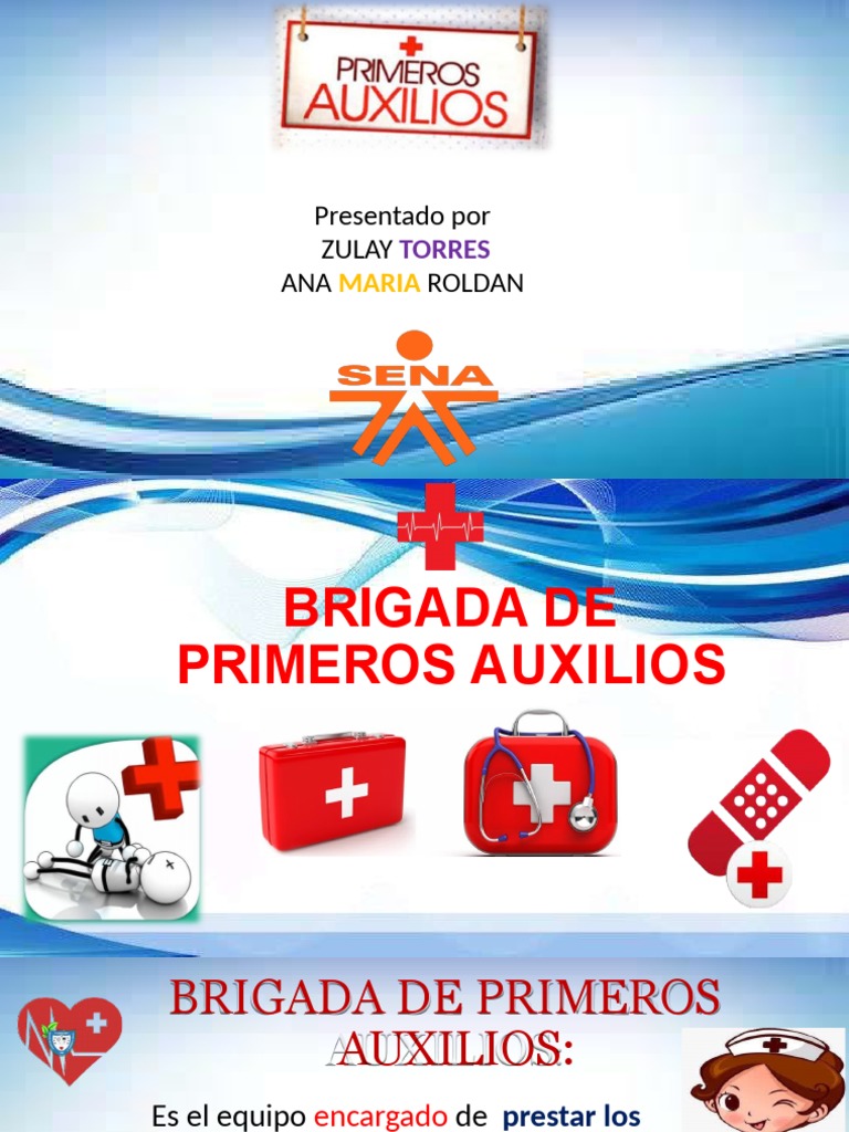 Funciones de la Brigada de Primeros Auxilios | PDF | Primeros auxilios ...