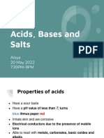 A - Topic 07 - Acids Bases and Salts